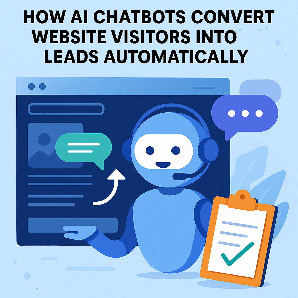 How AI Chatbots Convert Website Visitors into Leads Automatically